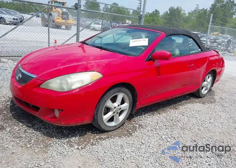 2006 Toyota Camry Solara Sle из США, поврежденный, VIN 4T1FA38P86U078081